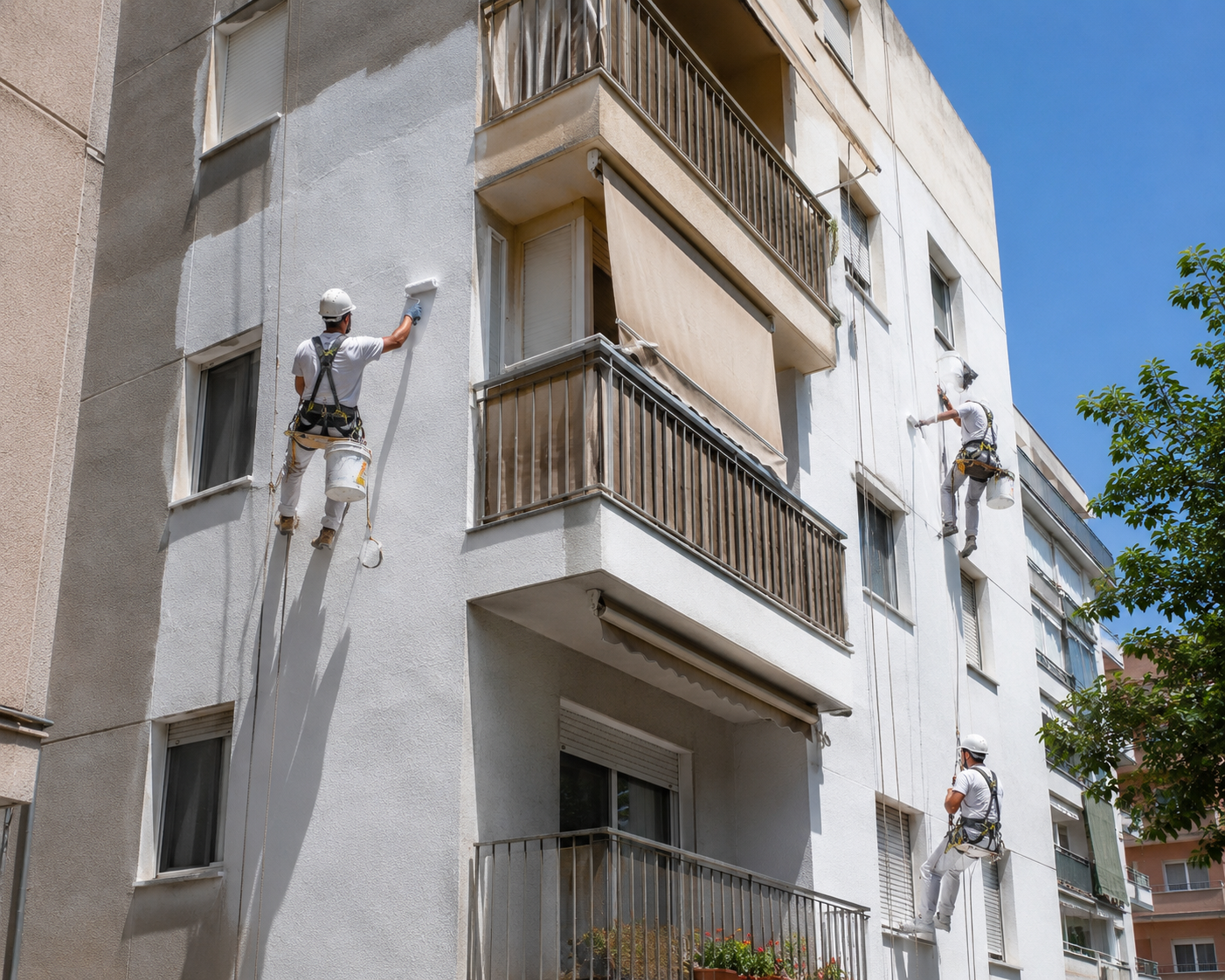Pintura de Edificio de viviendas